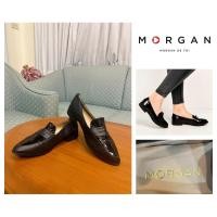 ราคา รองเท้าคัชชู แบรนด์ morgan หนังแท้ปลายแหลม เบอร์41 (28134786632)