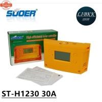 ราคา Suoer MPPT ST-H1230 Charge Controller 30A 12V/24V Solar System Battery Charge Controller 30A ST-H1230 (40517252120)