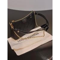 ราคา Used twice! กระเป๋า Louis Vuitton แท้ 100% รุ่น Easy Pouch on strap หนังคาวไฮด์ monogram สีดำ (25304633120)