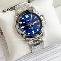 ราคา CASIO นาฬิกาผู้ชาย รุ่น MTP-VD01D-2E สีน้ำเงิน / MTP-VD01 รับประกันศูนย์เซ็นทรัล cmg 1 ปี (29510010991)