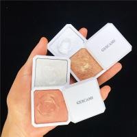 ราคา GUICAMI (ZZY-0511) บลัชออน ไฮไลท์ 2 ชั้น เนื้อดินน้ำมัน โทนส้ม ชมพูพีช ส้มพีช ประกายชิมเมอร์ ติดทน กันน้ำ (4779426436)
