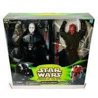 ราคา โมเดล สตาวอร์ Hasbro Star Wars Power of Jedi- Sith Lords - Darth Vader Darth Maul 2-Figure Set (27551606747)