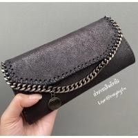 ราคา กระเป๋าสตางค์ใบยาว stella โซ่รมดำ ตัดเย็บอย่างดี ใส่โทรศัพท์พลัสได้ (20308238193)
