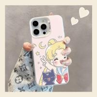 ราคา Yeah Moon SoliderปลอกสําหรับiPhone 17 16 16E 15 14 13 12 11 Pro Plus Max X XR Xs Max Air Borderพิมพ์รวมทุกอย่างFullcoverกล้องกันกระแทกMSCY (29292434268)
