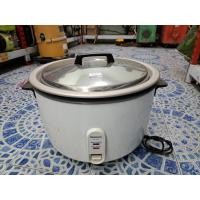 ราคา หม้อหุงข้าว ยี่ห้อ Panasonic 7.2 ลิตร SR-972 สีขาว ใส่กล่องคู่ตัว #084249 (27188302015)