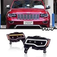 ราคา TYPY Car Headlights For Jeep Grand Cherokee 2014-2021 LED Car Lamps Daytime Running Lights Dynamic (46803298049)