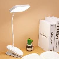ราคา 360° โคมไฟตั้งโต๊ะ Led แบบยืดหยุ่น พร้อมคลิปหนีบ หรี่แสงได้ แบบชาร์จไฟได้ สําหรับอ่านหนังสือ สํานักงาน ทํางาน (25165611898)