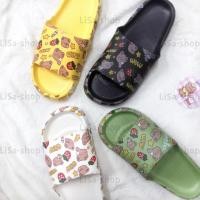 ราคา รองเท้าแตะ แฟชั่น พิมพ์ลายการ์ตูนน่ารัก พื้นแบบหนา นิ่มใส่สบาย ขนาดไซซ์แบบคร่อม T49 (15700648677)