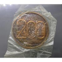 ราคา เหรียญที่ระลึก สมโภชกรุงรัตนโกสินทร์ 200 ปี แท้ % เนื้อทองแดงรมดำ ขนาด 5 เซ็น ไม่ผ่านใช้ ซองเดิม #ของสะสม #สมโภชน์กรุง (20786381477)