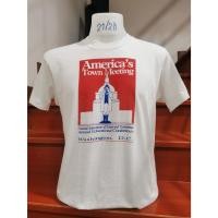 ราคา เสื้อยืดมือสอง USA เสื้อยืดวินเทจ ผ้าบาง งานเก่าตะเข็บเดี่ยว (25713354194)