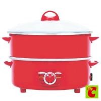 ราคา HANABISHI กระทะไฟฟ้า รุ่น HEP-10S ฝาแก้ว มีซึ้ง ขนาด 10 นิ้ว (26644362541)
