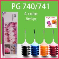 ราคา PG 740 CL 741 หมึก PG 740XL CL 741XL ดำ PG740XL CL741XL หมึกรีฟิลเหมาะสำหรับ Canon MG4270/MX517/MG2170/MG3170/MG4170 (3661219657)