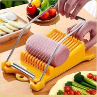 ราคา เครื่องสไลด์แฮมเนื้อ Luncheon เครื่องหั่นขนมปัง DIY ที่บ้าน (29508991035)