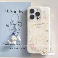 ราคา เคสสําหรับIPhone 13 16 11 12 15 14 Pro Max 15 16 14 7 8 Plus X XS XR Max SE 2020 สตรอเบอร์รี่น่ารักRilakkuma Soft Case (25096930147)