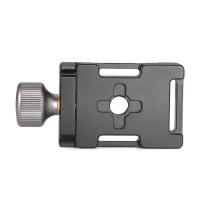 ราคา localcamera-TH Andoer 38 มม. ลูกบิดสกรูอลูมิเนียม Mini Quick Release Clamp เข้ากันได้กับ Arca Swiss สำหรับแผ่น QR (43723745912)
