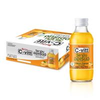 ราคา ซีวิท เครื่องดื่มวิตามินซี รสส้ม 140 มล. x 30 ขวด C-Vitt Vitamin C Drink Orange 140 ml x 30 Bottles (13595677560)