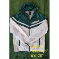ราคา เสื้อแขนยาวผ้าร่ม adidas สวย สภาพดี ส่งฟรี ปณ. (7017401682)