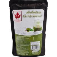 ราคา ใบไม้แดง ผงกลิ่นชาเขียวมัทฉะลาเต้ 300 กรัม / Red Leaf Green tea Matcha Latte Powder 300 g (21511189763)