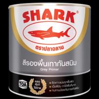 ราคา (ส่งฟรี)สีรองพื้นกันสนิม เทา TOA ขนาด1/4กล. สีรองพื้นกันสนิมทาเหล็ก ทารองพื้นก่อนทาสีน้ำมัน ฉลาม Shark TOA (24937131611)