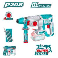 ราคา [ TOTAL ] (TRHLI20268) 20V Brushless Rotary Hammer 2.5J | 26mm SDS+ | 4 Function | Bare Tool (42027361155)