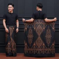 ราคา ผ้าโสร่งผู้ชายผู้ใหญ่, ผ้าโสร่งคลาดชัน, ผ้าโสร่งปาเต๊ะกาลอง (50852950155)
