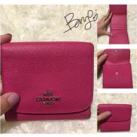 ราคา กระเป๋าสตางค์ใบสั่นสามพับ coach แท้ (4347594117)