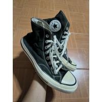 ราคา Converse All Star หุ้มข้อสีดำ ไซร้ 42/27 มือสองของแท้ (52204793751)