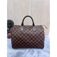 ราคา กระเป๋ามือสอง Louis Vuitton Speedy 30 Damier (49657158180)