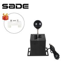 ราคา SADE เกมแข่งรถ H เกียร์ Shifter สําหรับ Logitech G29/G25/G27/G920 สําหรับ Thrustmaster T300RS/GT สําหรับ ETS2 Simracing PC USB (24693336983)