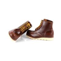 ราคา รองเท้าหนังแท้ หุ้มข้อ หนังออยล์ StepPro Boots Code 956 (1259847102)