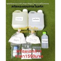 ราคา ชุดสกัดทองแบบลอกกรด(ไม่ใช้ไซยาไนด์)+ชุดหลอมทอง พร้อมเอกสาร (29568799788)