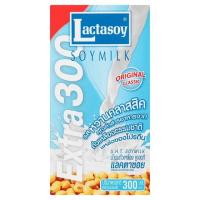 ราคา *พร้อมส่ง* แลคตาซอย น้ำนมถั่วเหลือง รสหวานคลาสสิค 300มล. Lactasoy Original Classic Flavour UHT Soy Milk 300ml (5593811831)