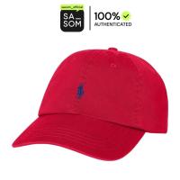 ราคา Polo Ralph Lauren The Iconic Cotton Chino Ball Cap Red | ของแท้ ตรวจสอบโดย SASOM (42423378177)