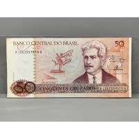 ราคา ธนบัตรรุ่นเก่าของประเทศบราซิล ชนิด50cruzeiluo ปี1986 (42612460116)