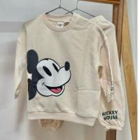 ราคา (ใหม่ป้ายห้อย) H&M ชุด Set เด็ก แขนยาว ขายาว ลาย Mickey Mouse (40618920494)