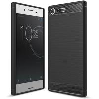 ราคา เคส Armor Carbon TPU Sony Xperia XZ Premium - Casing Black Soft Cover Black Original Shock (27134868798)