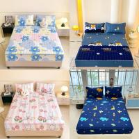 ราคา ผ้าปูที่นอนรุ่นหนา(เนื้อผ้า3ชั้น)ลายสวยๆ มีให้เลือก3ไซร้ (25244430964)