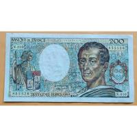 ราคา ธนบัตรฝรั่งเศส 200 Francs ปี 1982 เดอ มงเตสกีเยอ (25916711708)