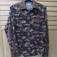 ราคา PORT BRIDGE เสื้อเชิ้ตลายพรางมือสองของแท้ (28875114839)