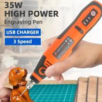 ราคา USB Cordless Rotary Tool Dremel Mini Drill Engraving Pen Electric USB Mini Wireless Drill with Acce (55401563359)