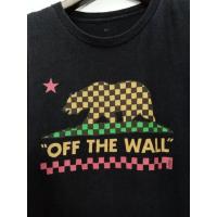 ราคา เสื้อยืดมือสอง แนวสตรีท แบรนด์ VANS OFF THE WALL XL อก 46 (11916716483)