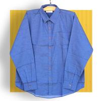 ราคา เสื้อเชิ้ตไซส์ใหญ่คอปกเชิ้ต อก48-58นิ้ว แขนยาวสีพื้น สียีนส์เข้ม ผ้าOxfordsใส่สบายคุณภาพส่งออก (3063000938)