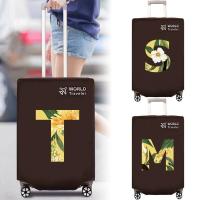 ราคา ผ้าคลุมกระเป๋าเดินทาง กันฝุ่น ถุงกันรอย ถุงกระเป๋าเดินทาง Luggage cover 20-24นิ้ว -flora series (47455068559)