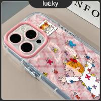 ราคา Lucky Star กระโปรงผีเสื้อ เคสโทรศัพท์มือถือTPU คส ไอโฟน 16/15/11 ใหม่ 13 14promax หญิง pro สองชั้น คส ไอโฟน12 เคส (24688938967)