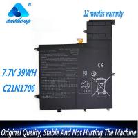 ราคา แบตเตอรี่แล็ปท็อป C21N1706ของแท้สำหรับ Asus ZenBook Flip S UX370U UX370UA UX370F UX370UAR UX370UA-C4059T 7.7V 39WH 5070M (22474374959)