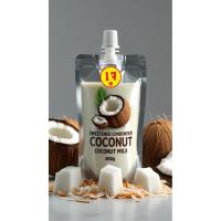 ราคา [พร้อมส่ง!!]นมข้นหวาน สูตรเจ ทำจากมะพร้าว(Sweet condensed coconut milk) นมข้นหวานจากกะทิ400กรัม (43874928879)