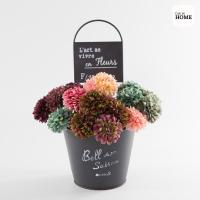 ราคา กระถางต้นไม้วินเทจ สีดำ/ขาว สำหรับปลูกต้นไม้ ใส่ดอกไม้ ประดับบ้าน (26075274666)