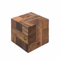 ราคา เกมส์ไม้ ปริศนาเต๋าล็อค เกมส์บล็อคไม้ เกมส์ตัวต่อการล็อคไม้ Puzzle LockingWooden Interlocking Puzzle (23888047297)