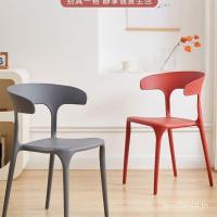 ราคา ใช้หนาพนักพิงเก้าอี้เก้าอี้อยู่ประจําเก้าอี้รับประทานอาหารสบายในครัวเรือนอุจจาระพลาสติกห้องเช่าฮอร์นโต๊ะเก้าอี้สุทธิ 33RM (47205301530)