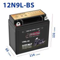 ราคา แบต 12v 9ah รุ่น YTX9-BS /12N9L-BS แบบแห้ง (สำหรับรถจักรยานยนต์) (42865141232)